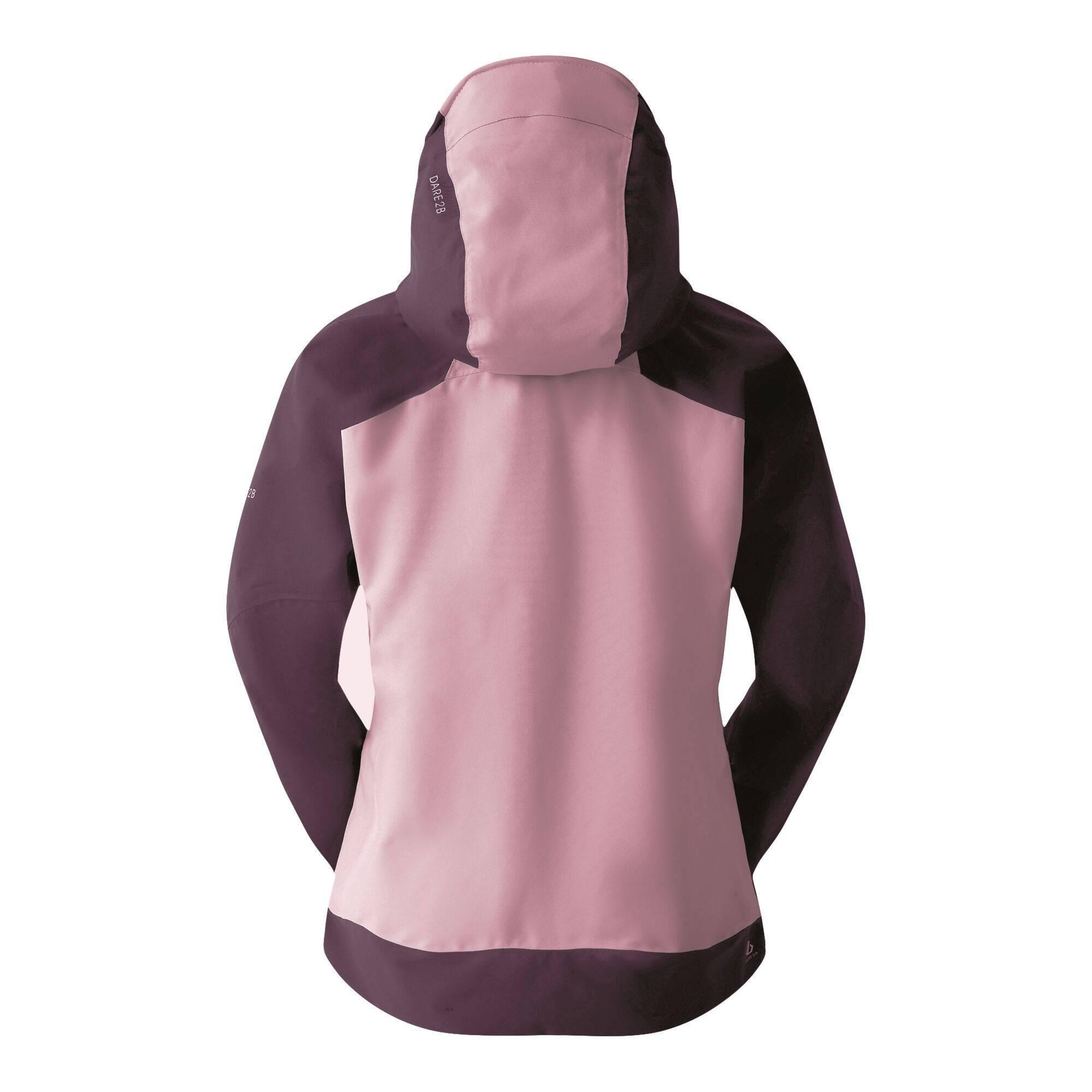 Womens/Ladies Torrek II Colour Block Waterproof Jacket (Deep Plum/Lilas) 2/5