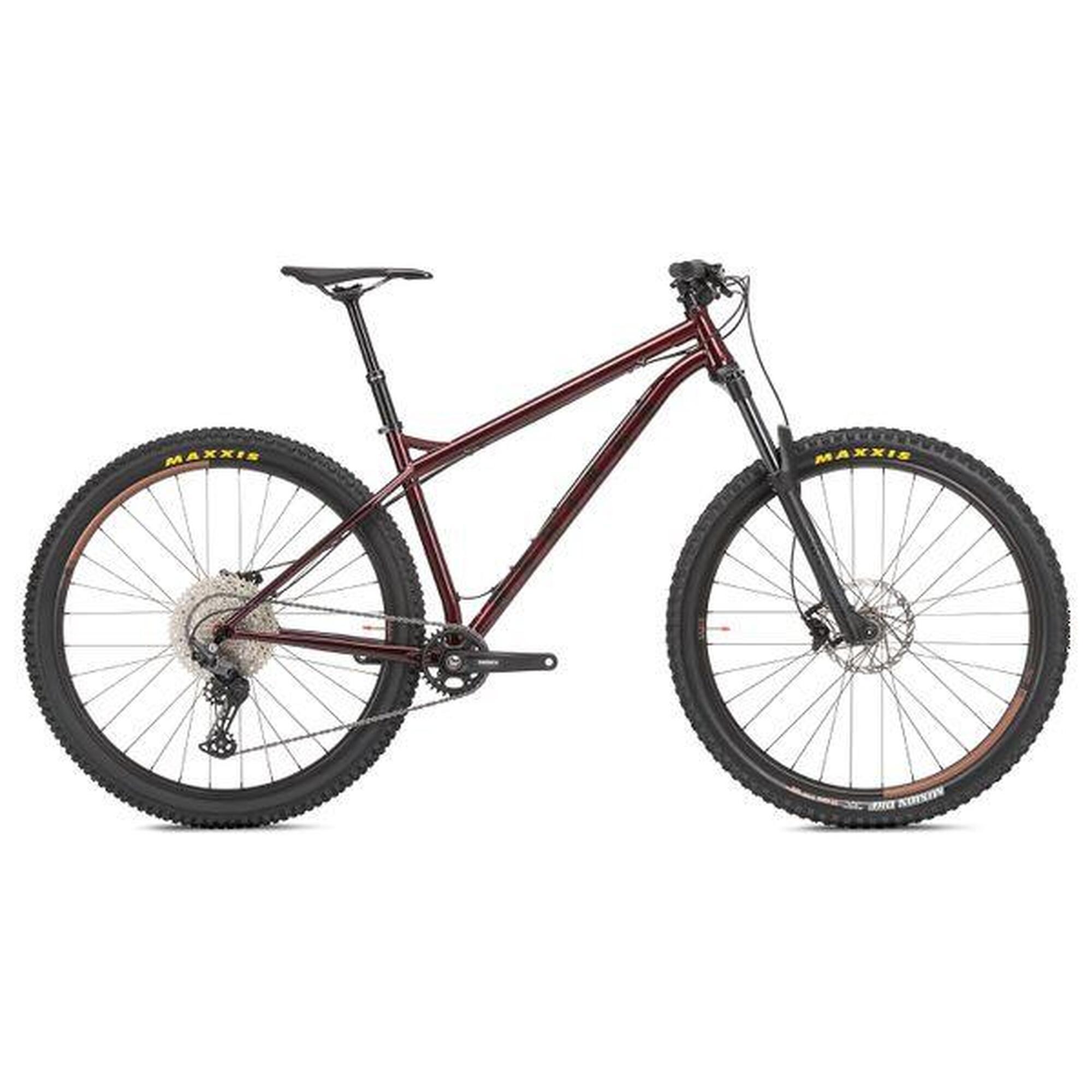Ns Bikes - Vtt Semi-rigide Ns Bikes Eccentric Cromo M6100 Shimano 12v 29'' Rouge Foncé - Vélo Tout Terrain - Rouge - 40 M - Decathlon