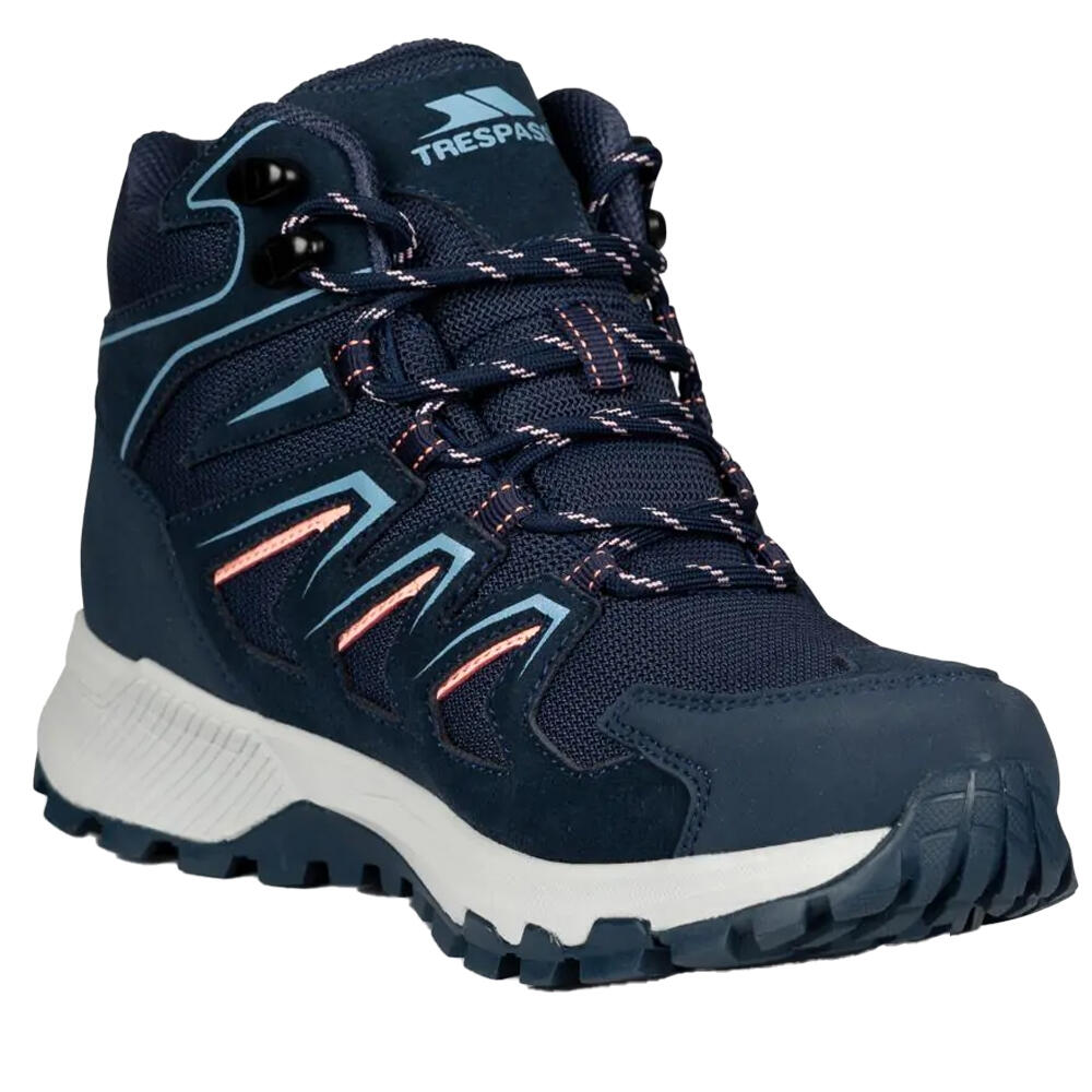 TRESPASS Scarponcini Da Passeggio Pelle Scamosciata Donna Trespass Janick Blu Navy
