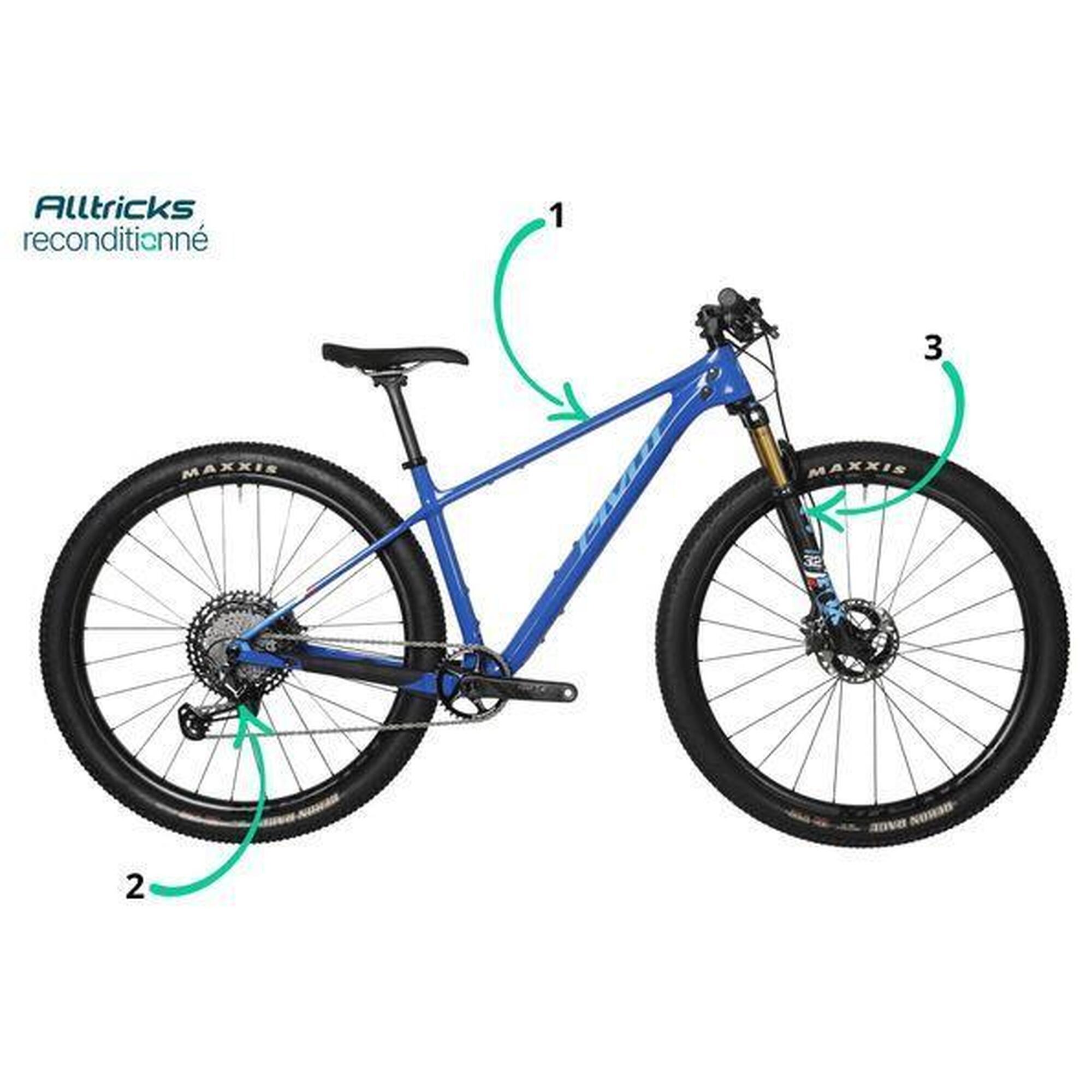 Produit Reconditionné - VTT Semi Rigide Pivot LES SL Shimano XTR 12V 29' Bleu 20
