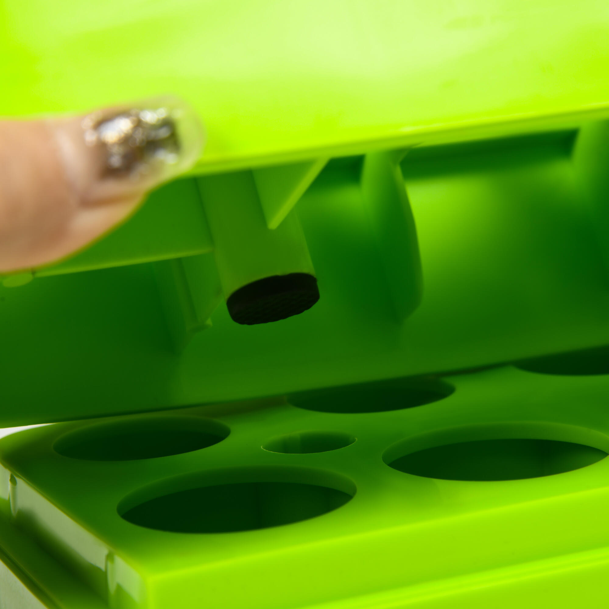 HOMCOM Step per Aerobica Regolabile su 3 Altezze in Plastica Verde e Grigio 7/7