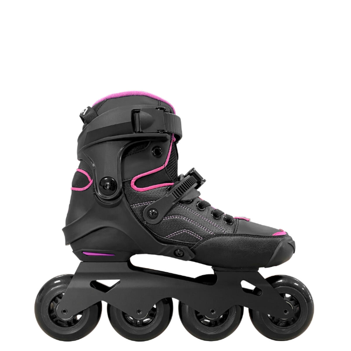 Patins en ligne adultes Heart Noir/Rose 2/4