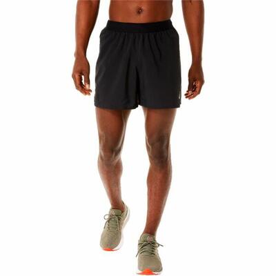 Sportbroekje voor heren asics road 5in zwart