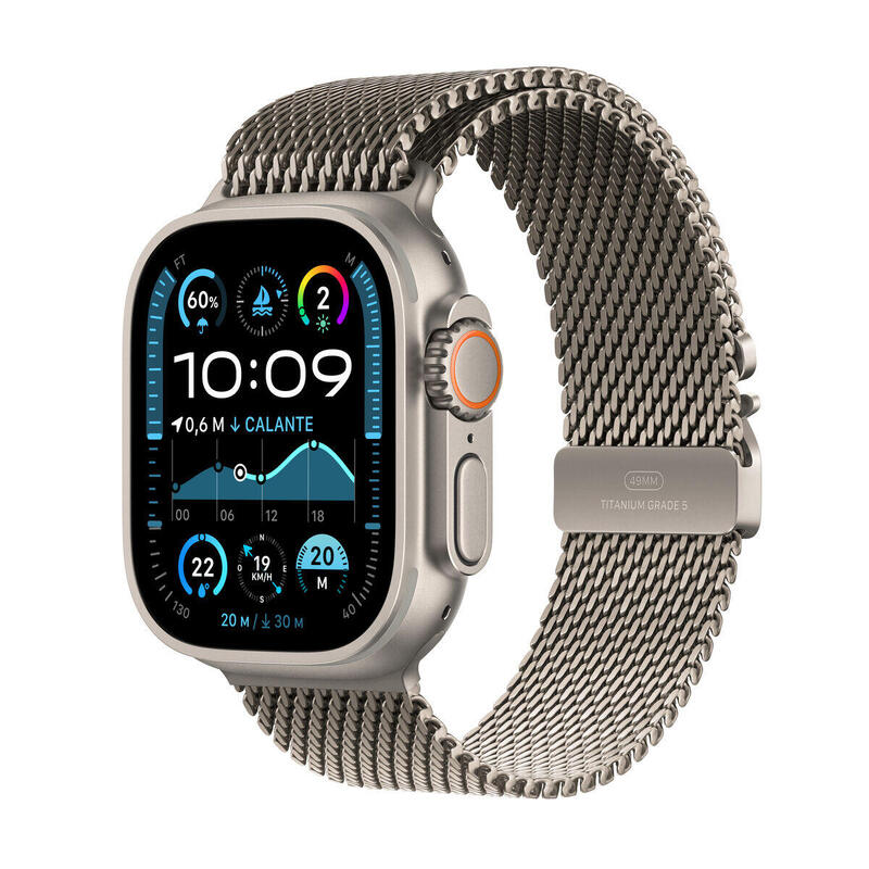 Montre intelligente Apple MX5T3TY/A Titane