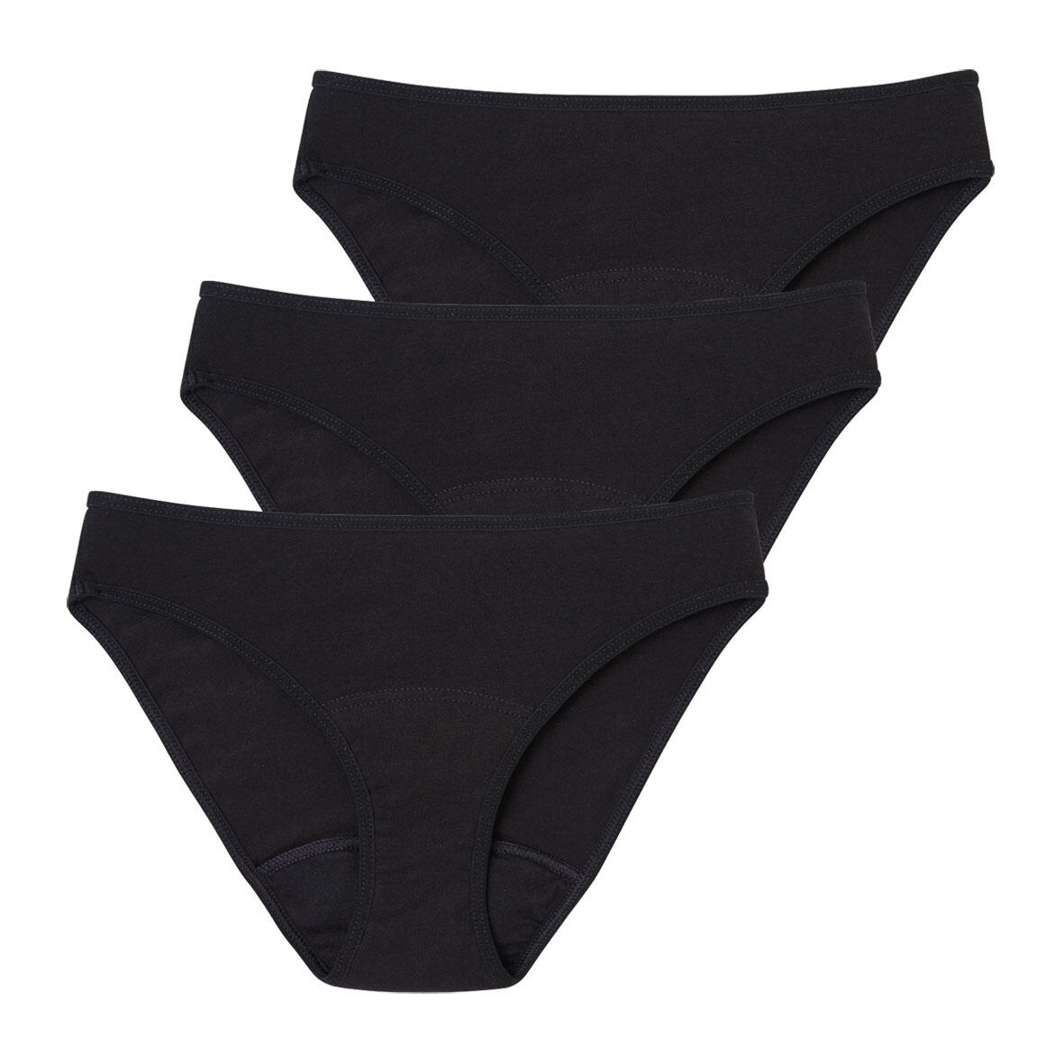 Lot de 3 culottes menstruelles fille 5/7