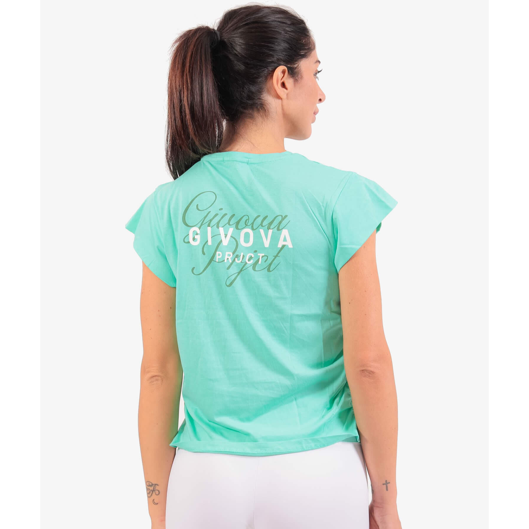 T-shirt femme Givova Floral 2/2