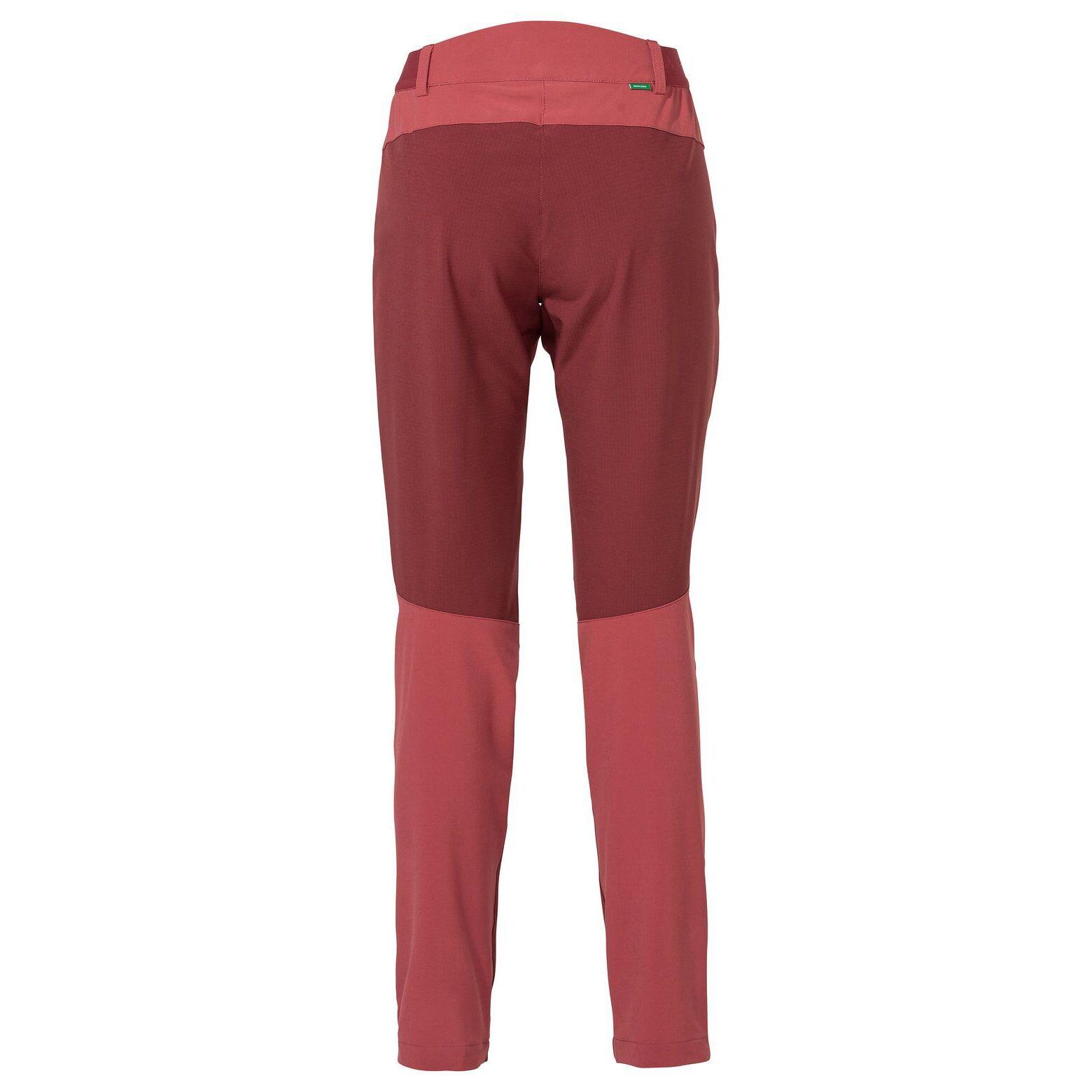 Vaude - Pantalon Femme Vaude Elope - Pantalons - Bordeaux|rouge - 44 - Decathlon