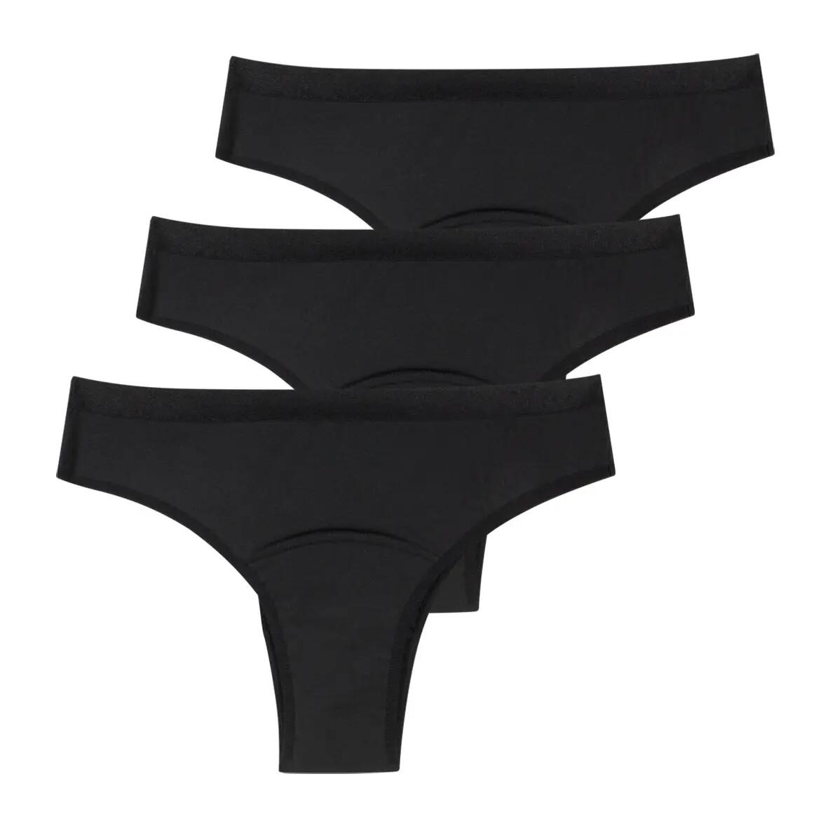 Lot de 3 tangas menstruels femme 4/6