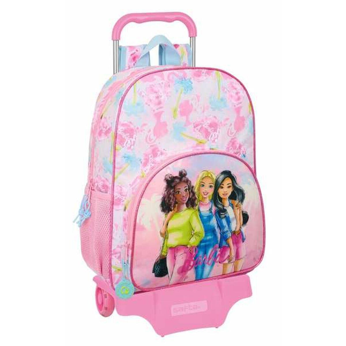 BARBIE Trolley per la Scuola Barbie Painterly Rosa