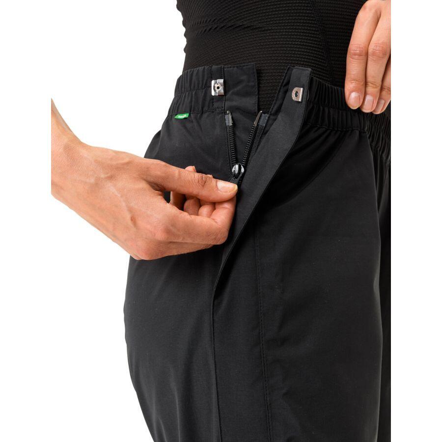 Pantalon de pluie vélo zippé femme VAUDE Yaras IV 6/7
