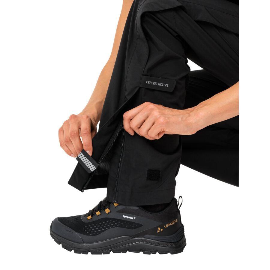 Pantalon de pluie vélo zippé femme VAUDE Yaras IV 5/7