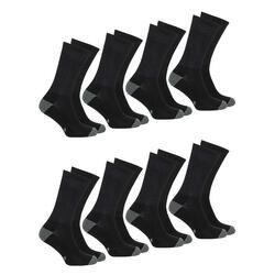 Lot de 8 mi-chaussettes homme Ecopack sport