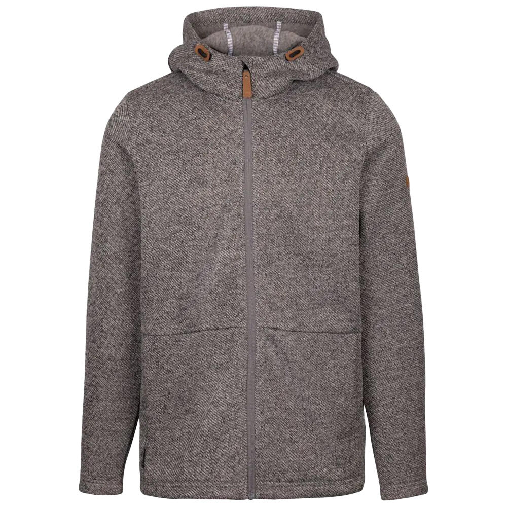 TRESPASS Mens Faddiley Hoodie (Grey Marl)
