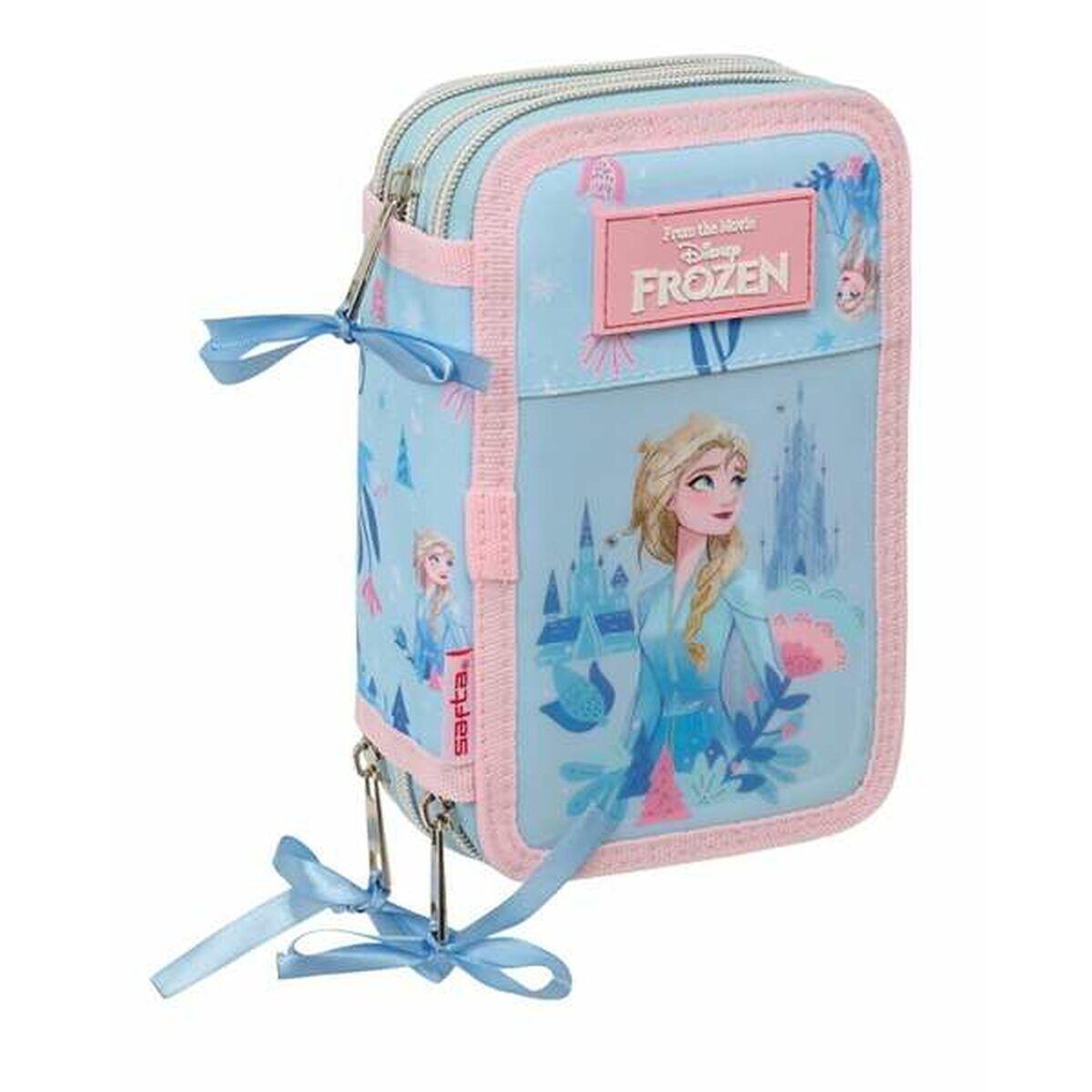 DISNEY FROZEN Plumier Triplo Frozen Ice magic