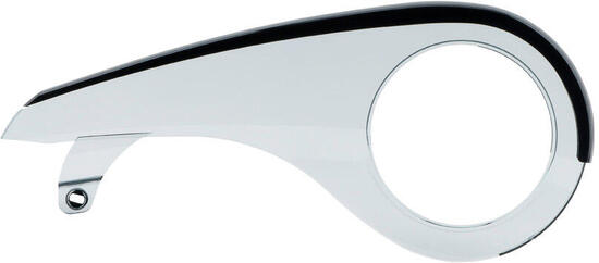 Carter de chaîne Scope 2 pour pignons 44 dents - gris clair avec bord noir