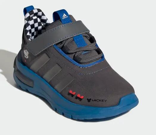 Scarpe bambino adidas disney mickey mouse racer tr23 - grigio/blu 4/7