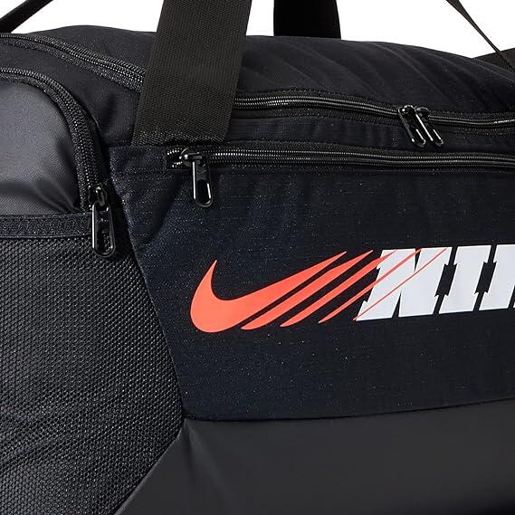 Bolsa de deporte Nike Brsla 41 L, Negro 2/4
