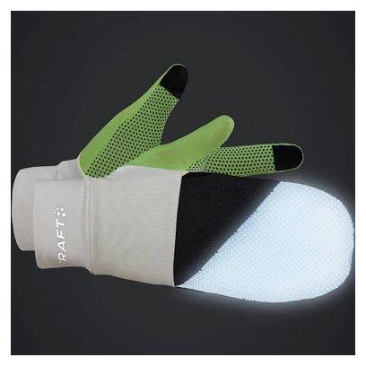 Craft ADV Lumen Hybrid Handschoenen Geel/Wit 3/3