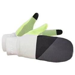 Gants Craft ADV Lumen Hybrid Jaune/Blanc - Moufle amovible