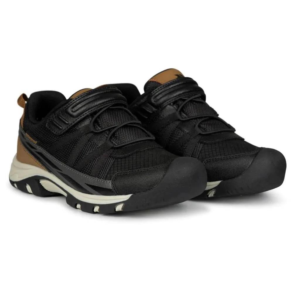 TRESPASS Childrens/Kids Roan Waterproof Trainers (Black)