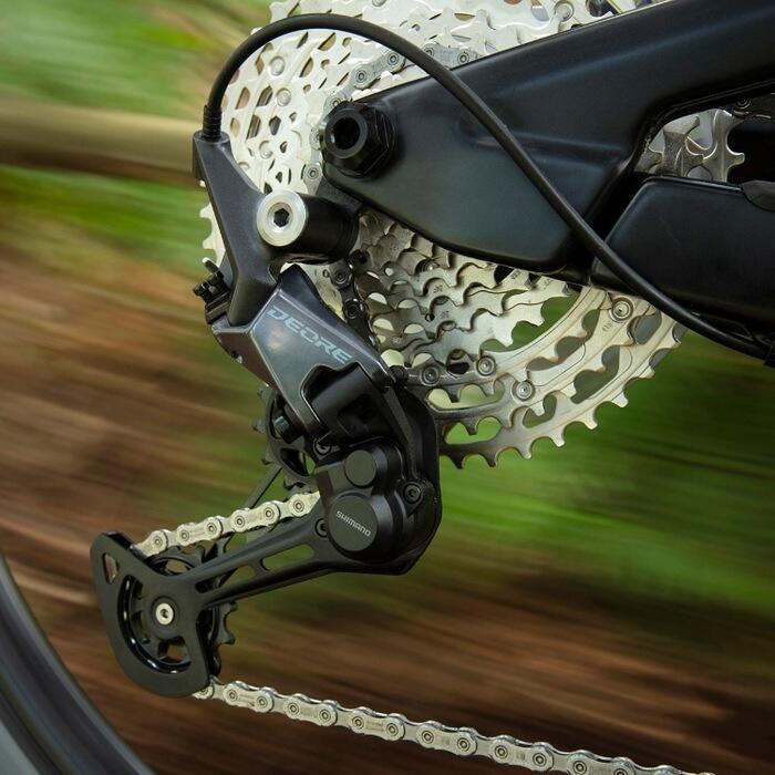 Deore RD-M6100 12-speed SGS Direct Rear Derailleur 3/4