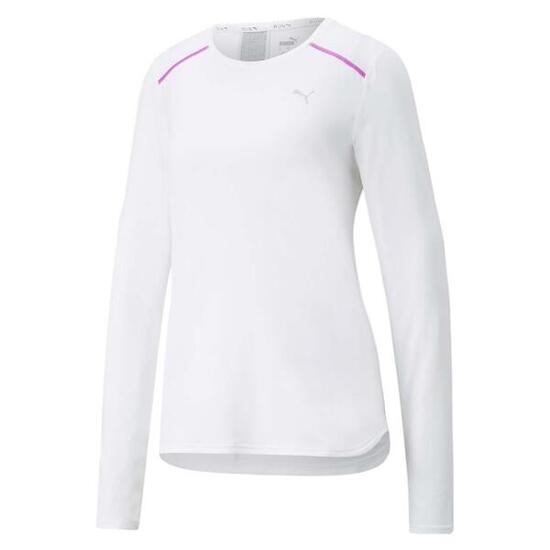 Puma Run Cloudspun Marathon Weisses T-Shirt Dame