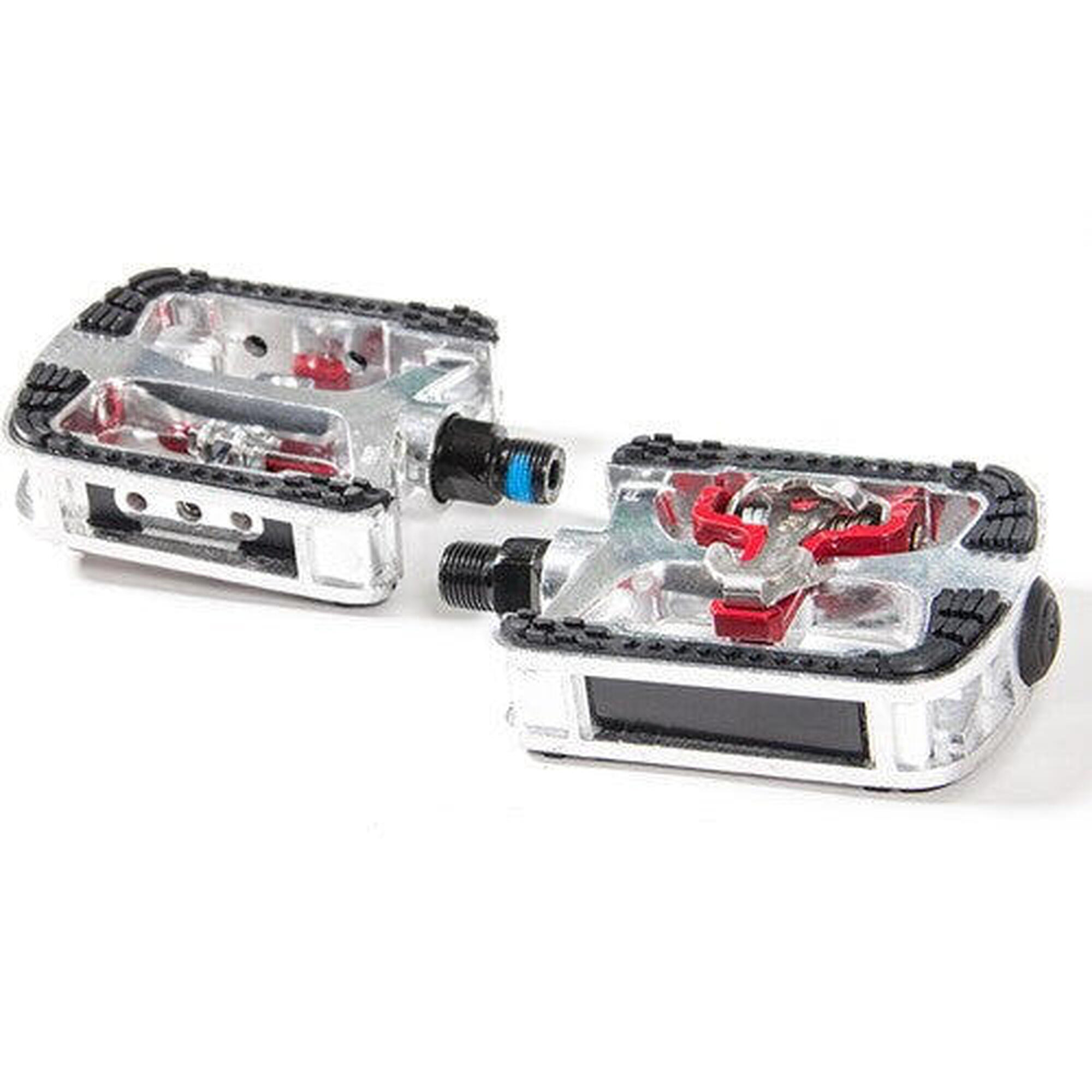 VIRTUFIT Pedály SPD Duo Pedals 14 mm