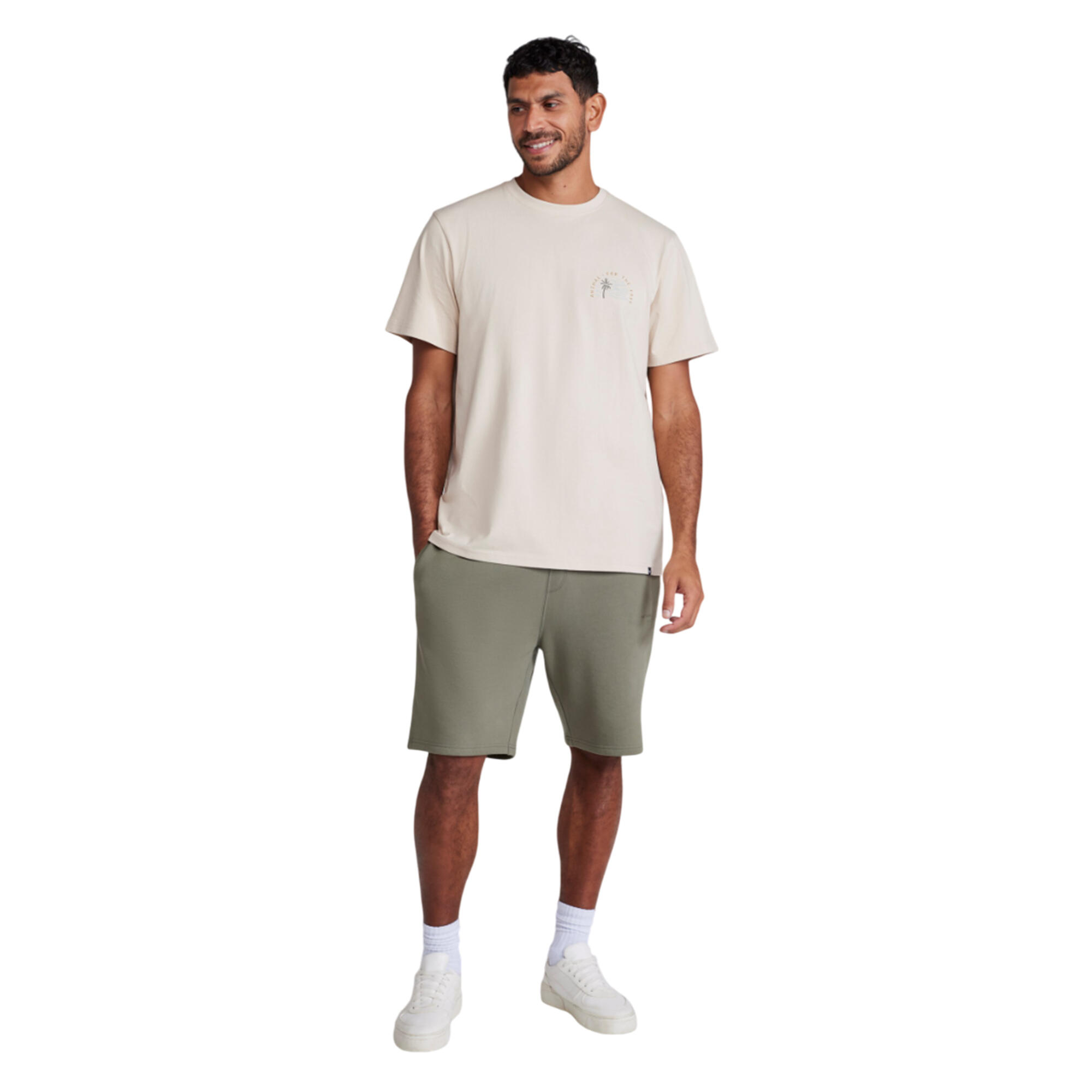 Short Décontracté DRIVER Homme (Vert Kaki) 3/3