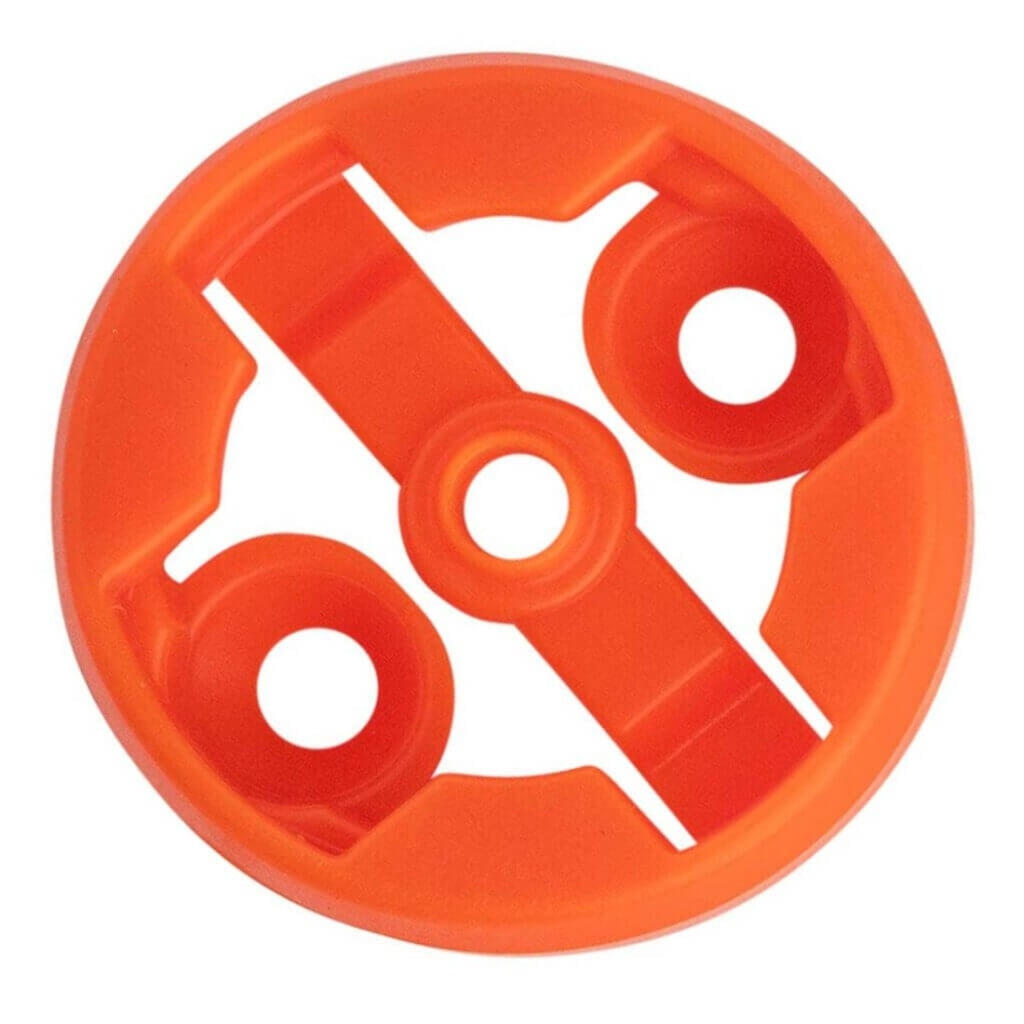 CLOSETHEGAP Adapter CloseTheGap HideMyBell Raceday4 Lezyne Oranje