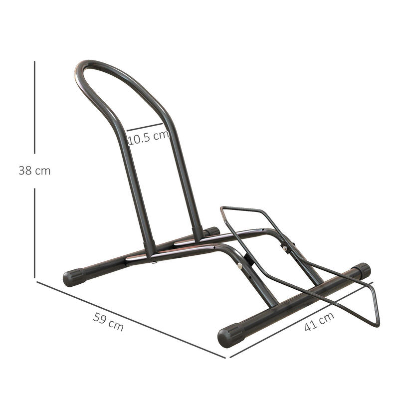 SPORTNOW Suport pentru Biciclete 59X41X38 cm din Otel Negru