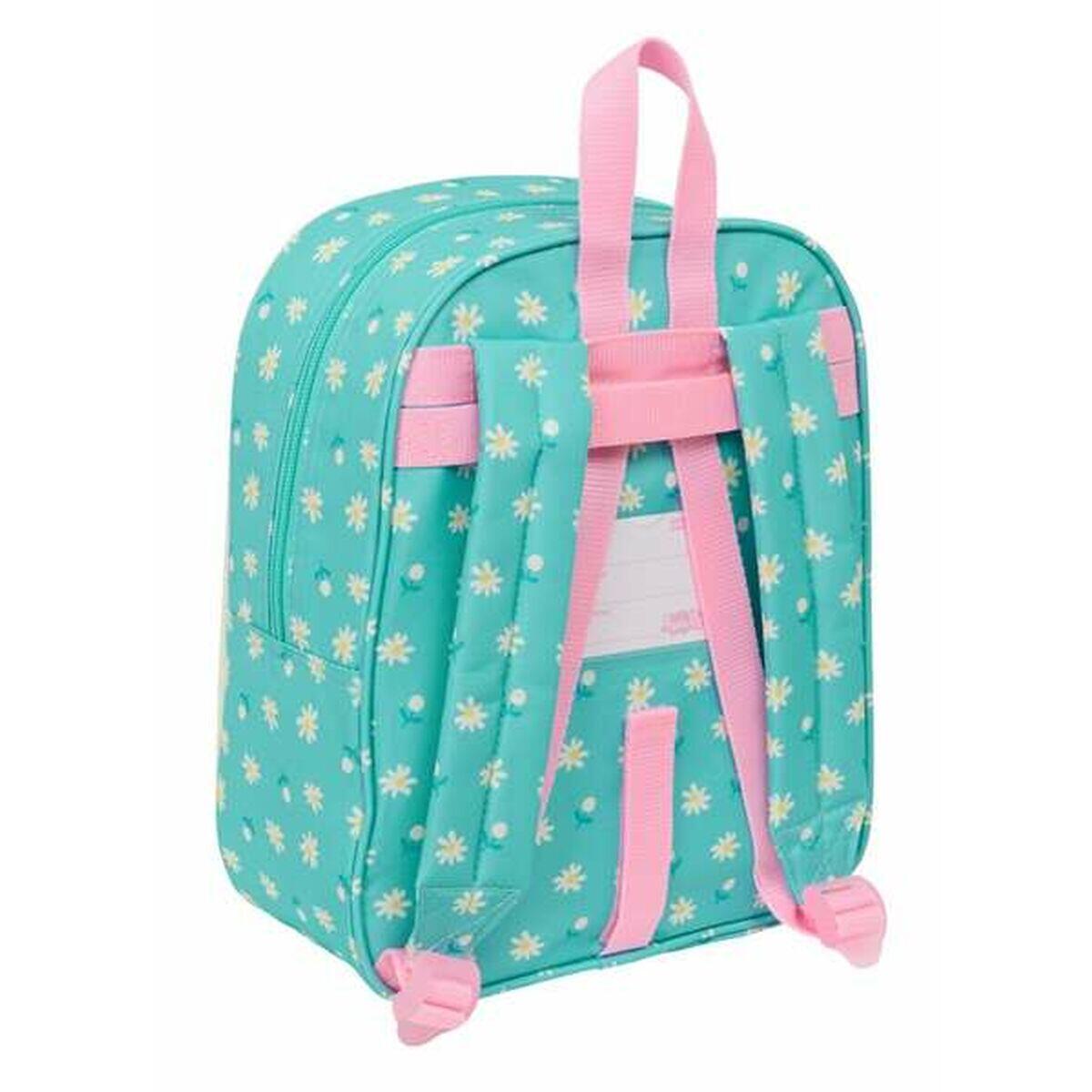 Cartable Peppa Pig Pretty Flowers Bleu 2/2