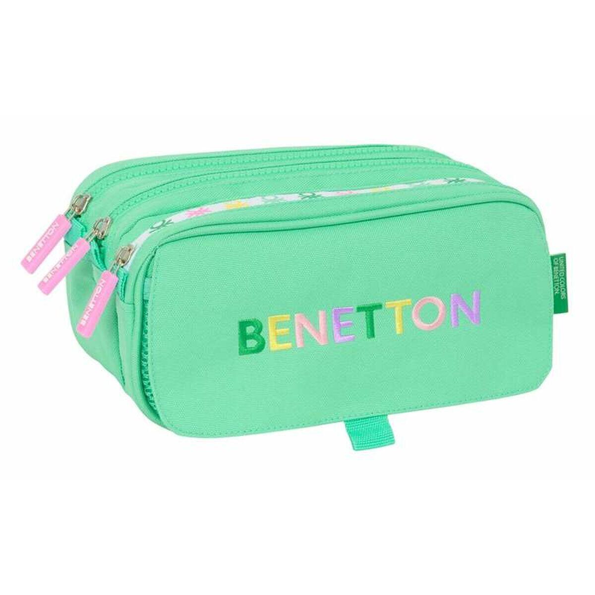 Trousse Fourre-Tout Triple Benetton Mint 4/4