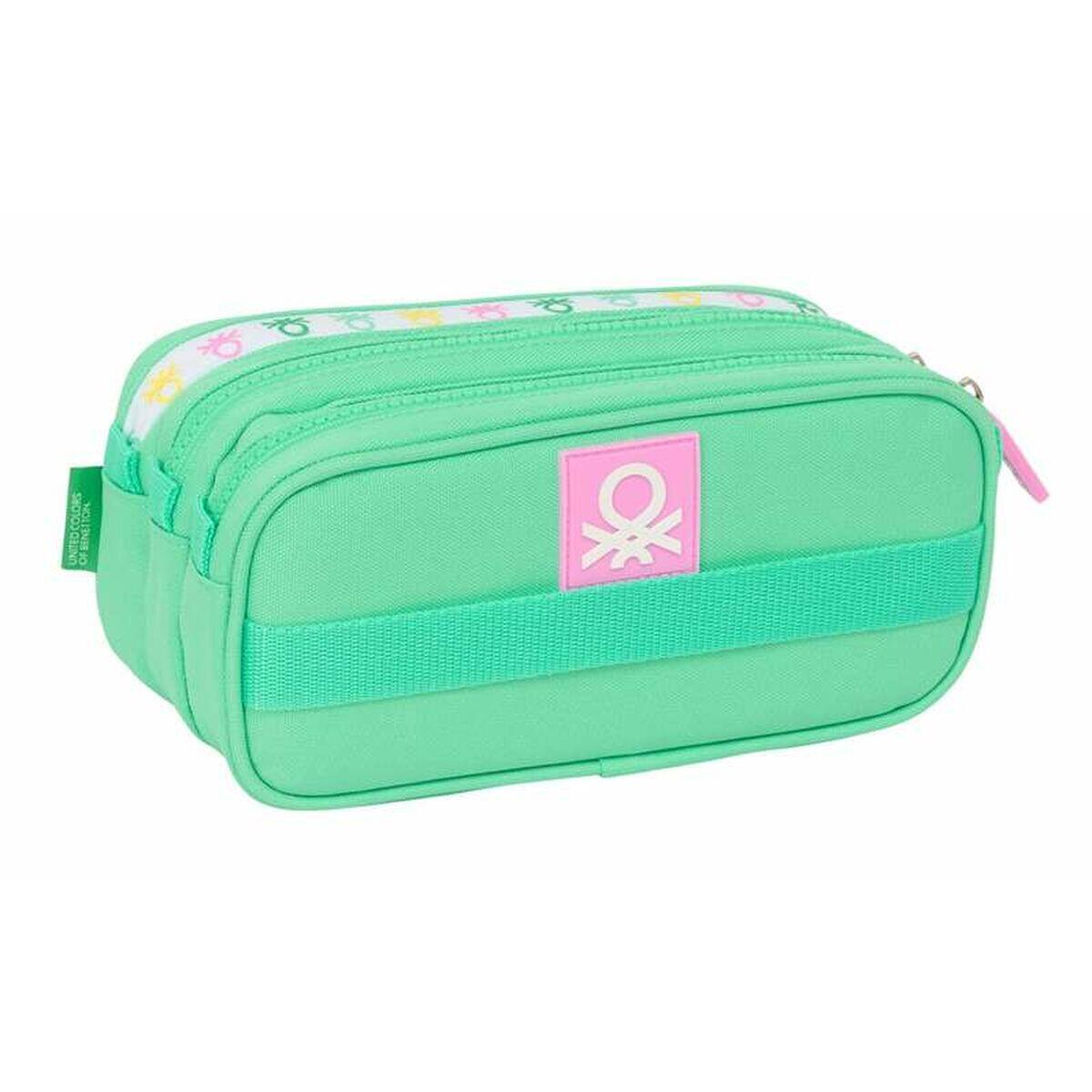 Trousse Fourre-Tout Triple Benetton Mint 1/4