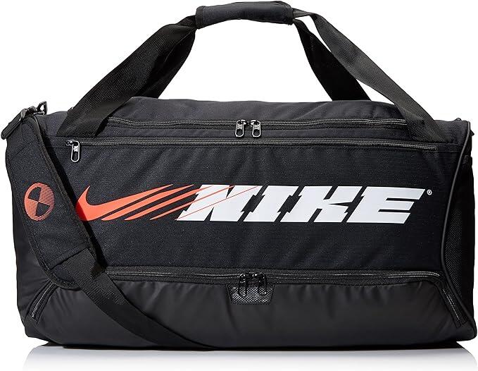Bolsa de deporte Nike Brsla 60 L, Negro 1/4