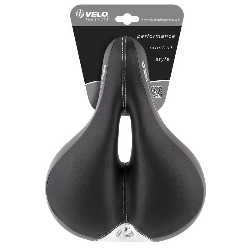 Selle Velo pour hommes en mousse à mémoire de forme Gemini