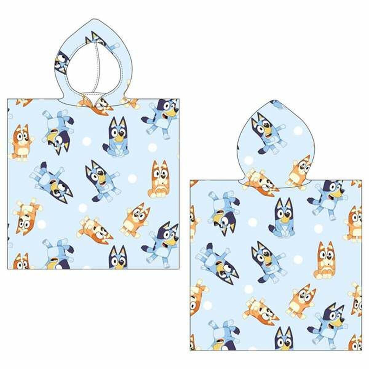 BLUEY Telo da Mare Bluey Azzurro Chiaro