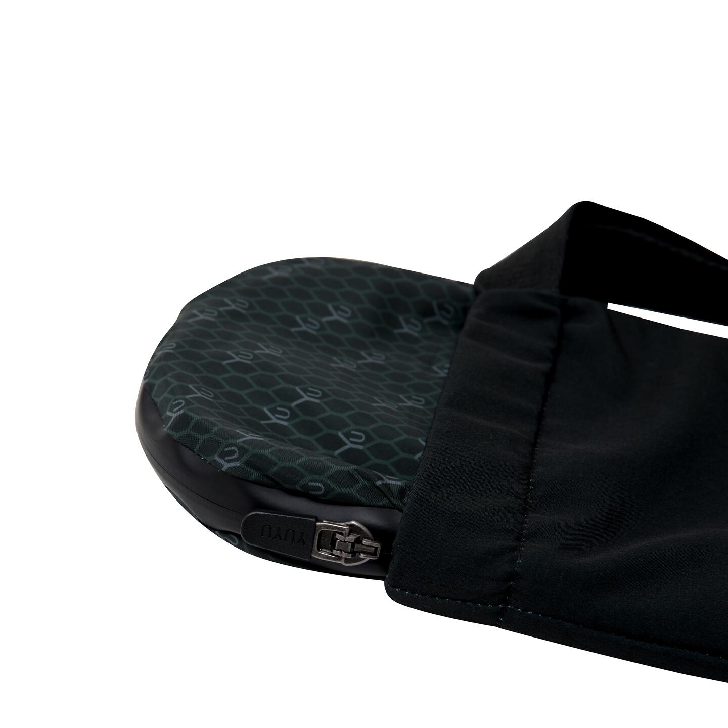 Longue poche de froid à congeler avec housse imperméable YUYU ICE, Noir 3/4