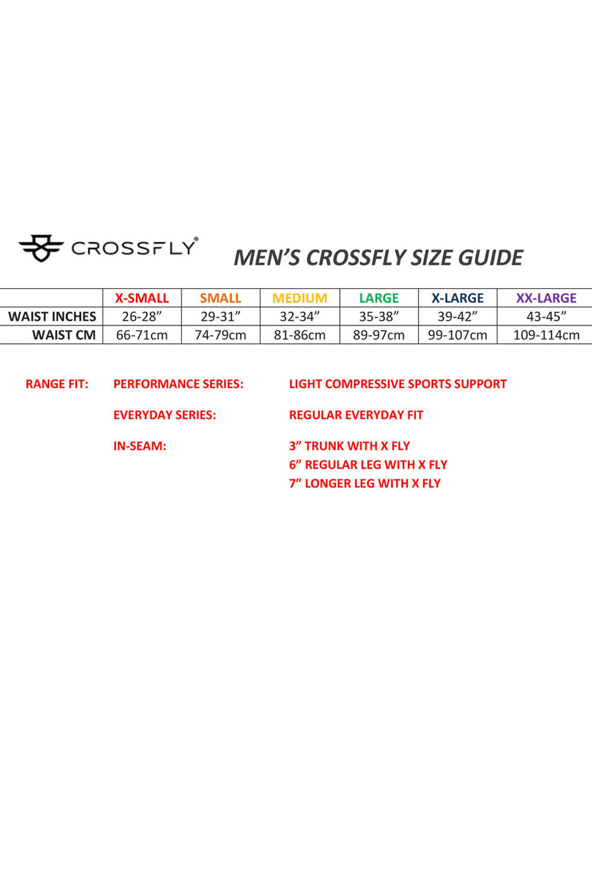 Crossfly Men's Ikon 3" Everyday Trunk Boxers 5/5