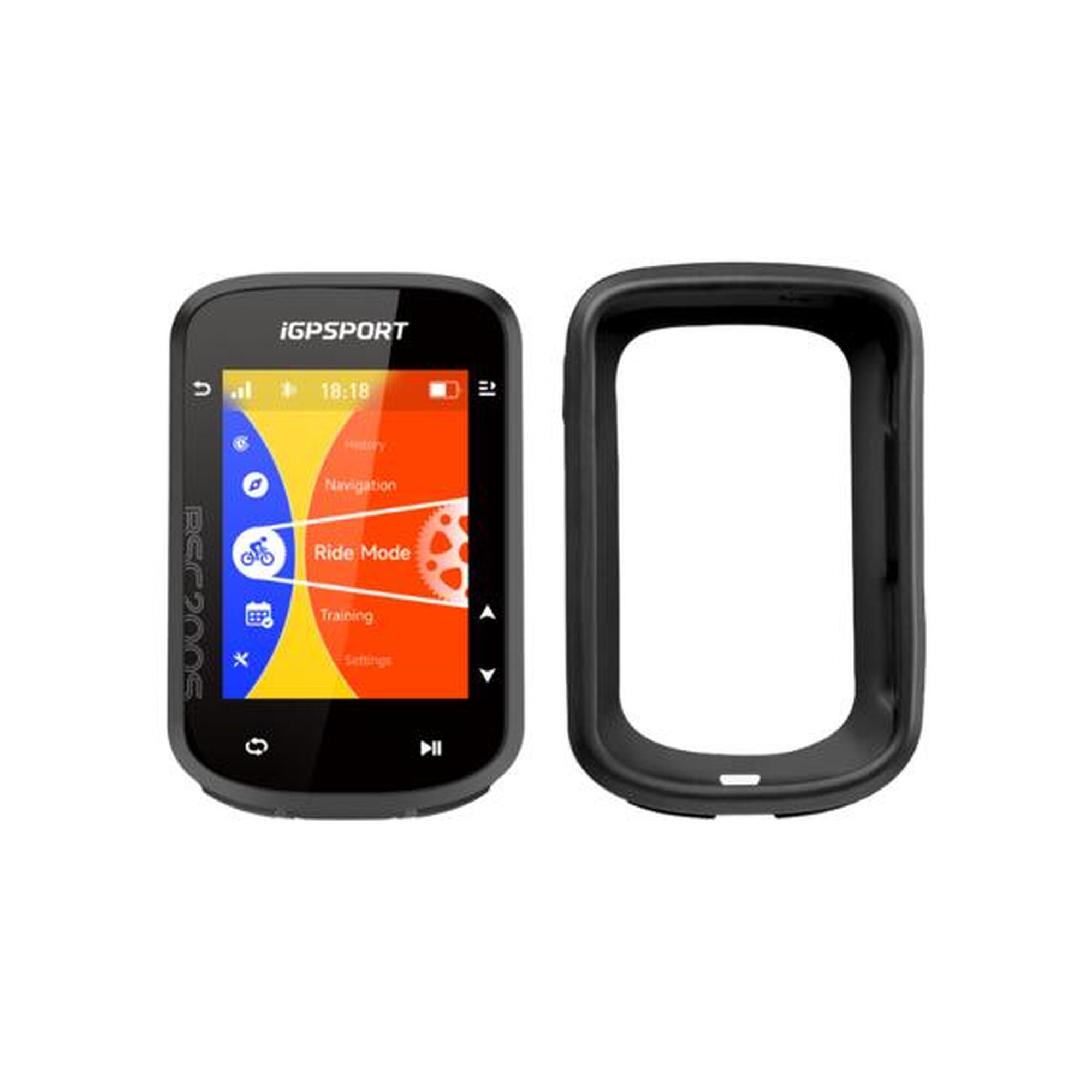 Komputer Rowerowy z GPS iGPSPORT BSC200S + etui silikonowe BH200