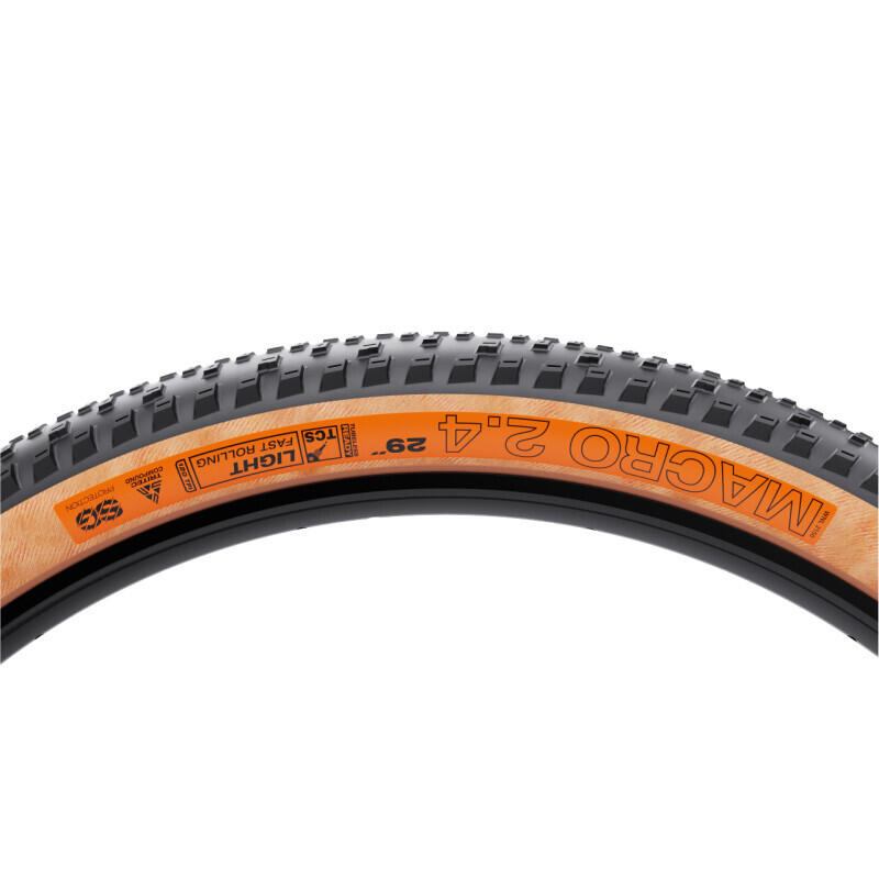 Copertone bici a rotolamento leggero/rapido WTB Macro 2.4 29” Tcs 120Tpi Tritec 2/3