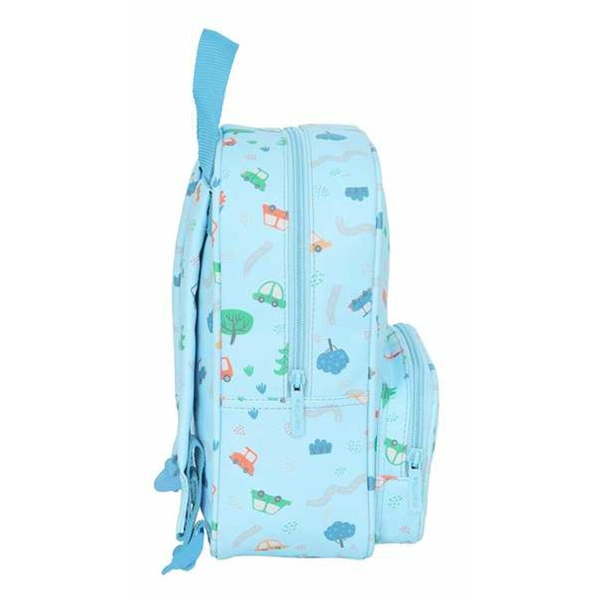 Mochila Escolar Safta Azul 3/3