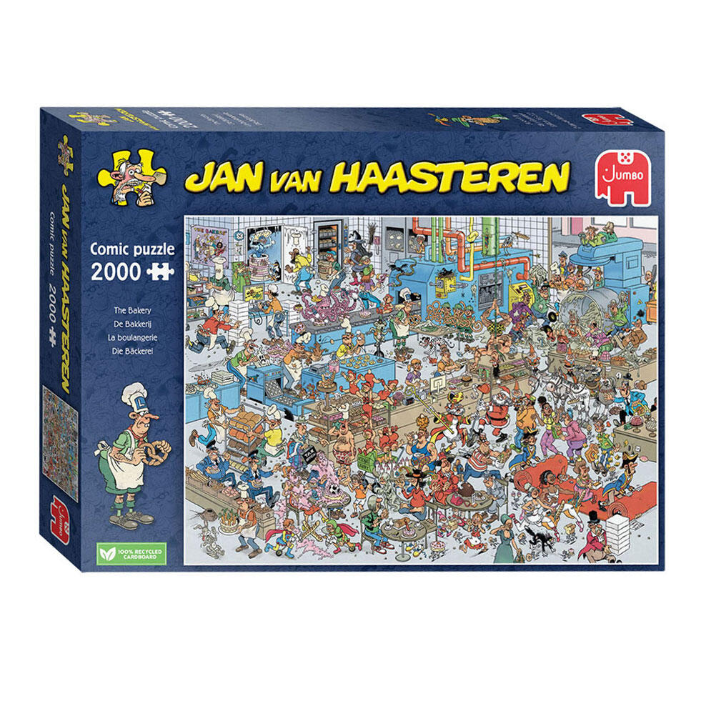 JUMBO Jumbo Jan van haasteren legpuzzel - de bakkerij, 2000st.