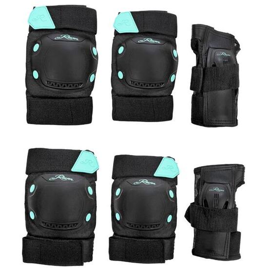 Schützer Set Dexard Schwarz/Mint