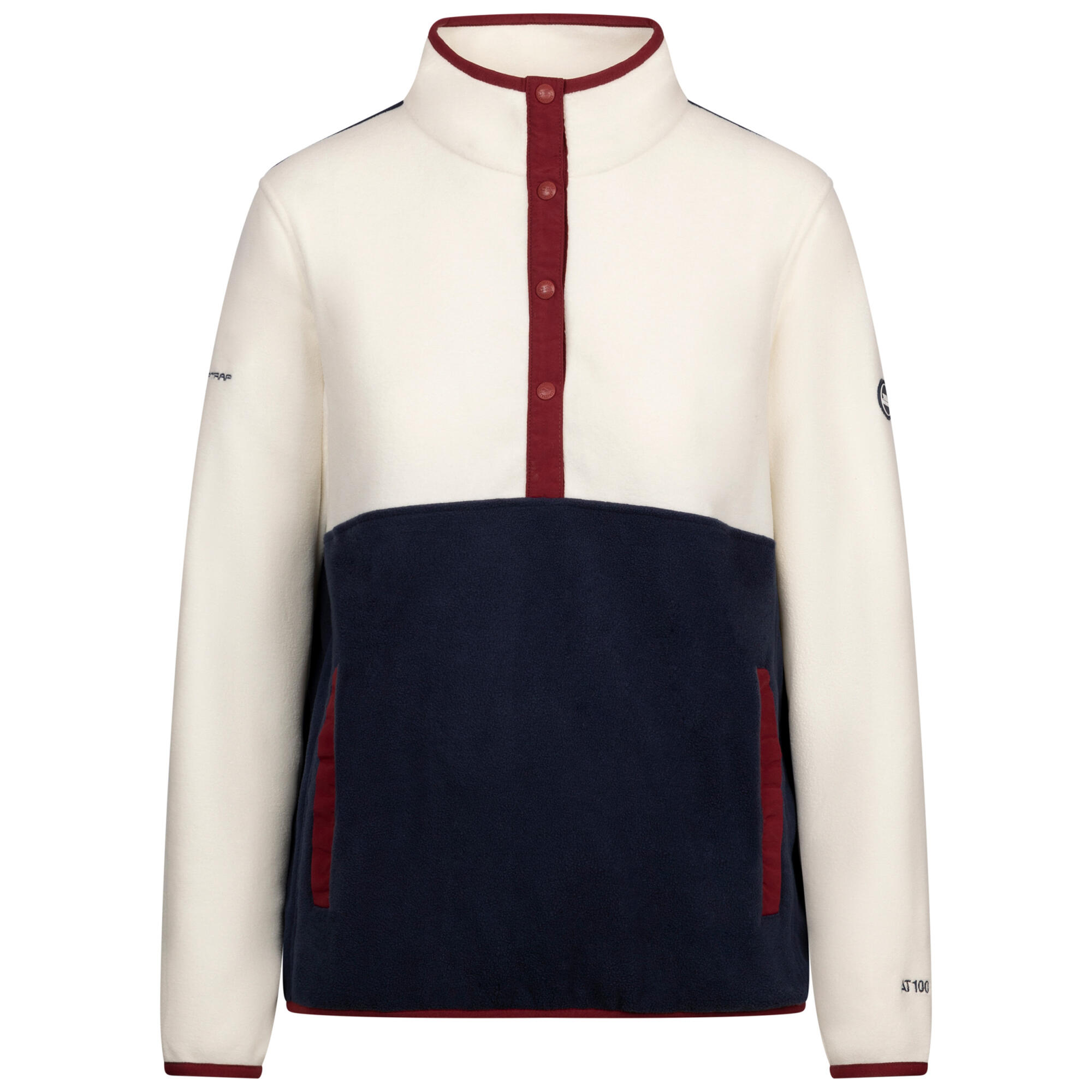 TRESPASS Felpa In Pile Donna Trespass Garzoni Fantasma