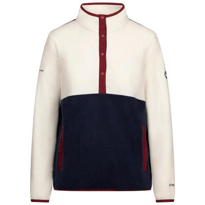 Dames garzoni at100 fleece top (ghost)