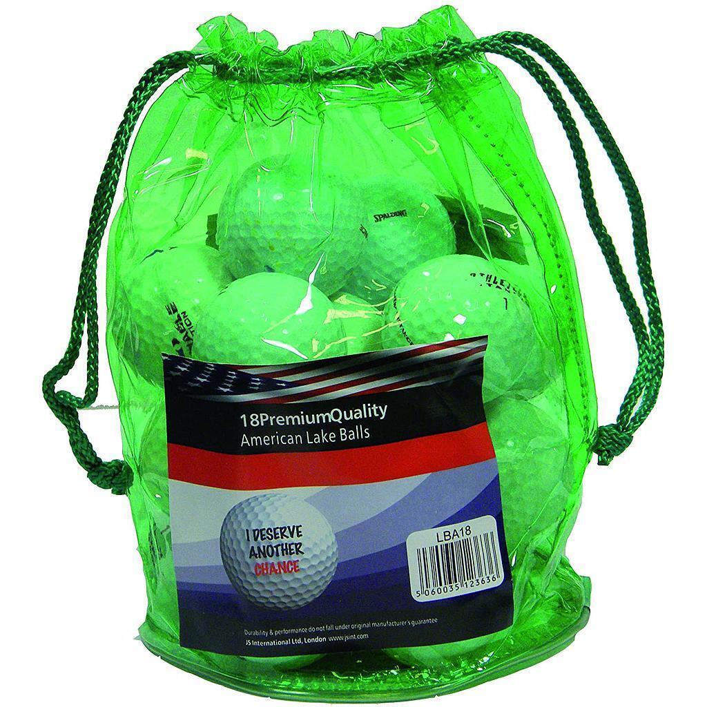 LONGRIDGE Mixed Golf Balls (Pack of 18) (White)