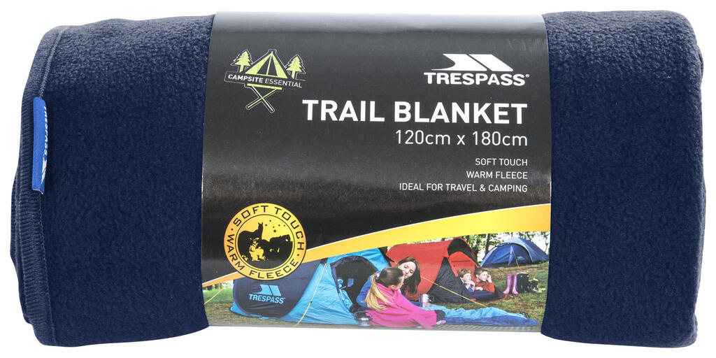 Trespass Snuggles - Couverture 120 X 180 cm Bleu Marine 2/7