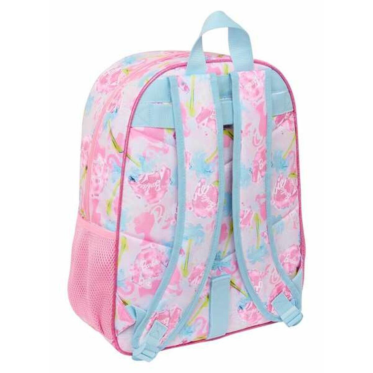 Mochila Escolar Barbie Painterly Cor de Rosa 2/2