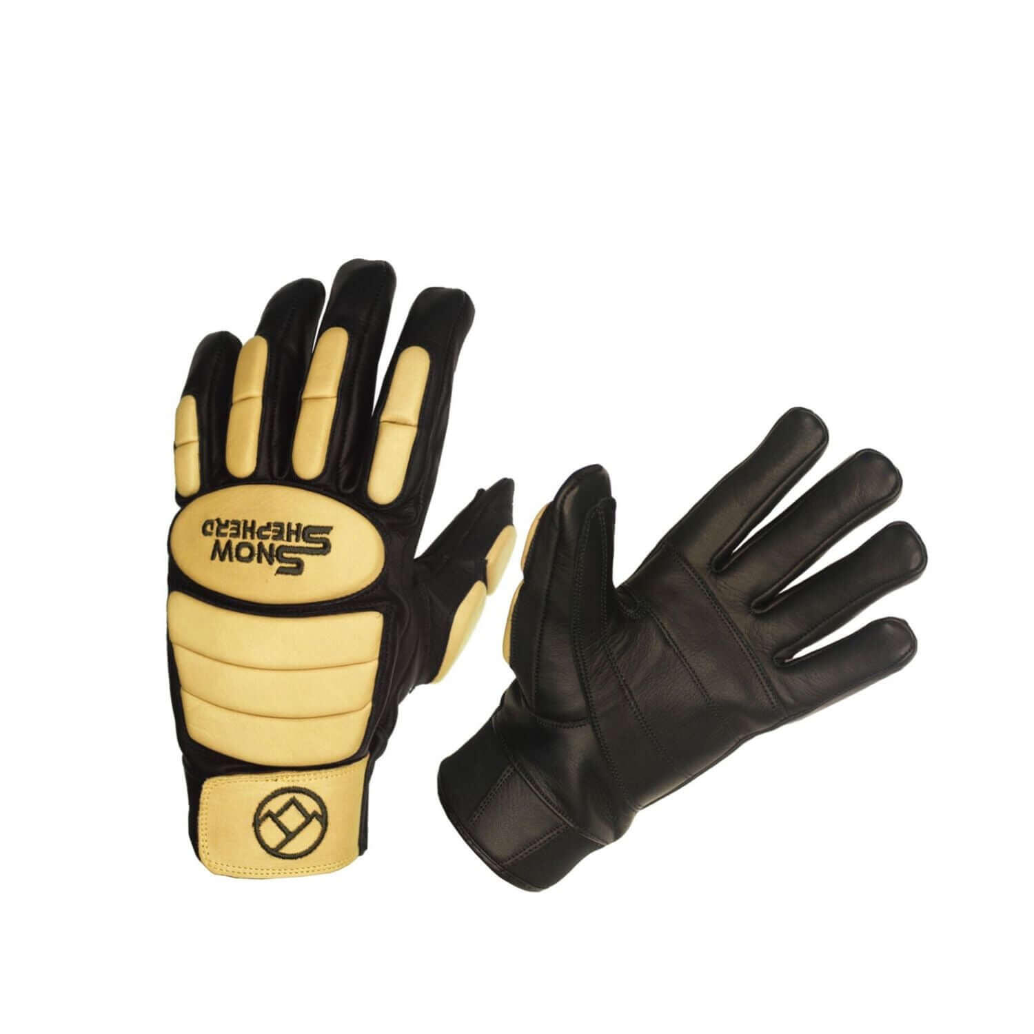 SNOWSHEPHERD Racka Race Gloves Yellow & Black