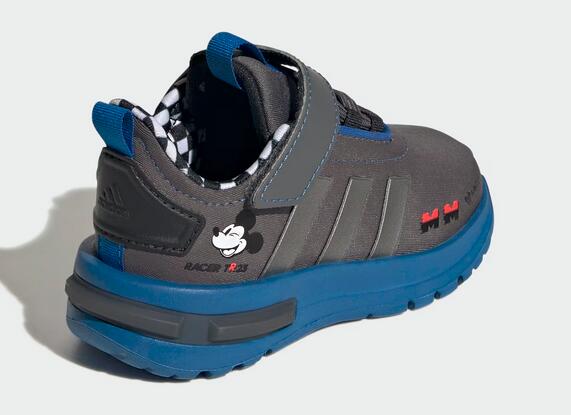 Scarpe bambino adidas disney mickey mouse racer tr23 - grigio/blu 5/7